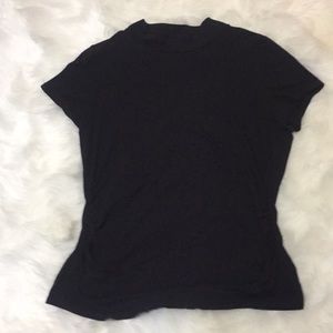 WHBM Short Sleeved Ruched Top